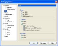 ID3 options dialog page