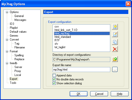mp3tag export all tags mp3tag export all tags